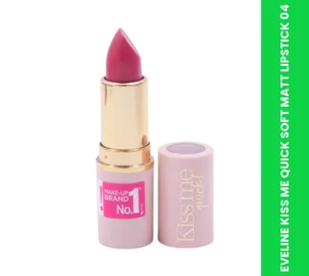 EVELINE KISS ME QUICK SOFT MATT LIPSTICK 04