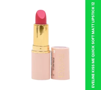 EVELINE KISS ME QUICK SOFT MATT LIPSTICK 12