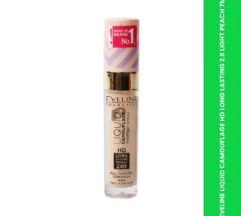 EVELINE LIQUID CAMOUFLAGE HD LONG LASTING 2.5 LIGHT PEACH 7M