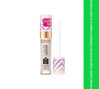 EVELINE LIQUID CAMOUFLAGE WATERPROOF FORMULA 01 LIGHT PORCEL