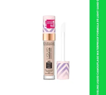 EVELINE LIQUID CAMOUFLAGE WATERPROOF FORMULA 05 LIGHT SAND 0