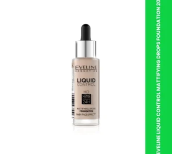 EVELINE LIQUID CONTROL MATTIFYING DROPS FOUNDATION 20