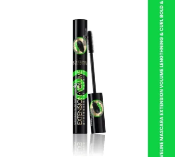 EVELINE MASCARA EXTENSION VOLUME LENGTHNING & CURL BOLD & F