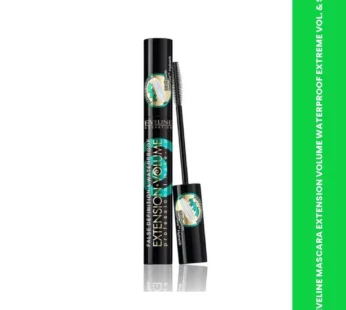 EVELINE MASCARA EXTENSION VOLUME WATERPROOF EXTREME VOL. & S