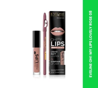 EVELINE OH! MY LIPS LOVELY ROSE 08