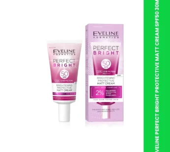EVELINE PERFECT BRIGHT PROTECTIVE MATT CREAM SPF50 30ML