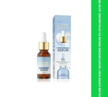 EVELINE SUPER DUET MOISTURIZING SERUM 2% HYALURONIC ACID 18M