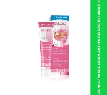 EVELINE ULTRA MILD CREAM JUST EPIL FOR SENSITIVE AREA 3 IN 1