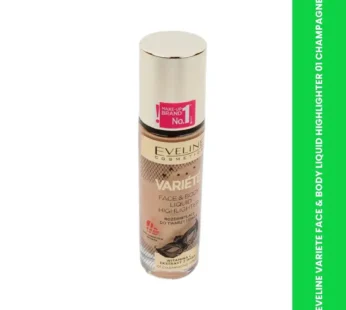 EVELINE VARIETE FACE & BODY LIQUID HIGHLIGHTER 01 CHAMPAGNE