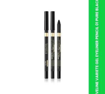 EVELINE VARIETE GEL EYELINER PENCIL 01 PURE BLACK