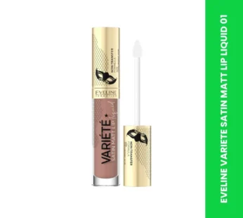EVELINE VARIETE SATIN MATT LIP LIQUID 01