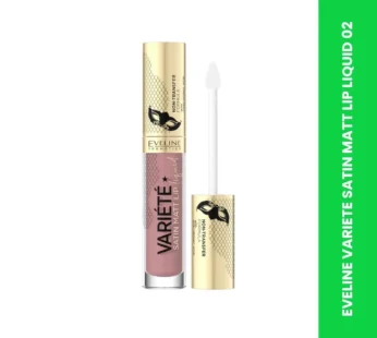EVELINE VARIETE SATIN MATT LIP LIQUID 02