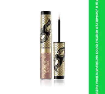 EVELINE VARIETE SPARKLING LIQUID EYELINER WATERPROOF # 01 SP