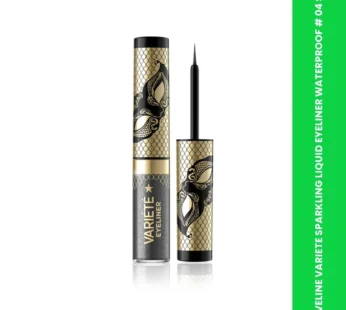 EVELINE VARIETE SPARKLING LIQUID EYELINER WATERPROOF # 04 SI