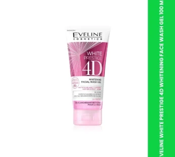 EVELINE WHITE PRESTIGE 4D WHITENING FACE WASH GEL 100 ML