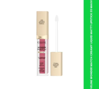EVELINE WONDER MATCH CREAMY LIQUID MATTT LIPSTICK 03 MAUVE