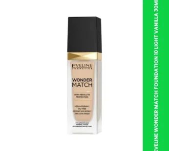 EVELINE WONDER MATCH FOUNDATION 10 LIGHT VANILLA 30ML