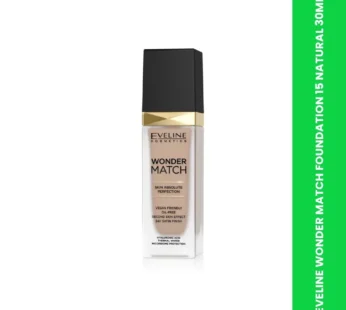 EVELINE WONDER MATCH FOUNDATION 15 NATURAL 30ML