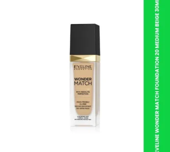 EVELINE WONDER MATCH FOUNDATION 20 MEDIUM BEIGE 30ML