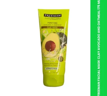 FREEMAN FACIAL MASK CLAY AVOCADO AND OATMEAL 175 ML