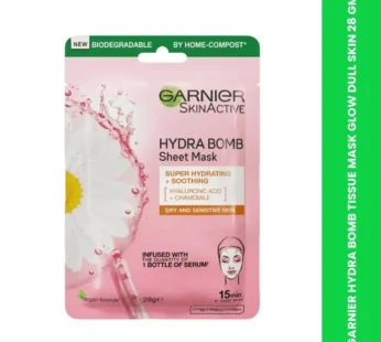GARNIER HYDRA BOMB TISSUE MASK GLOW DULL SKIN 28 GM
