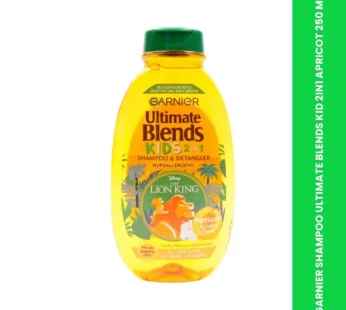GARNIER SHAMPOO ULTIMATE BLENDS KID 2IN1 APRICOT 250 ML