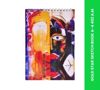 GOLD STAR SKETCH BOOK A-4 402 A.M
