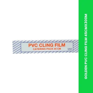 golden pvc cling film 45cmx300m themed