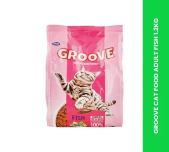 GROOVE CAT FOOD ADULT FISH 1.2KG