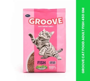 GROOVE CAT FOOD ADULT FISH 450 GM