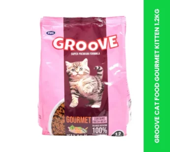 GROOVE CAT FOOD GOURMET KITTEN 1.2KG