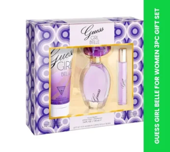 GUESS GIRL BELLE FOR WOMEN 3PC GIFT SET