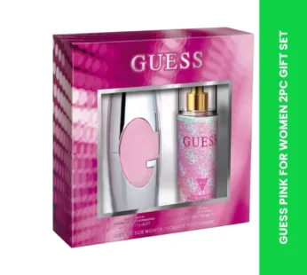 GUESS PINK FOR WOMEN 2PC GIFT SET