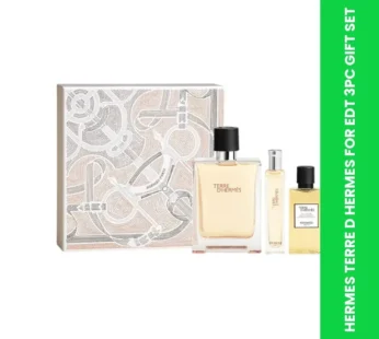 HERMES TERRE D HERMES FOR EDT 3PC GIFT SET