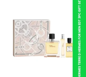 HERMES TERRE D HERMES FOR MEN EDT 3PC GIFT SET