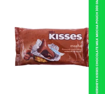 HERSHEYS KISSES CHOCOLATE MILK MOCHA POUCH 300 GM