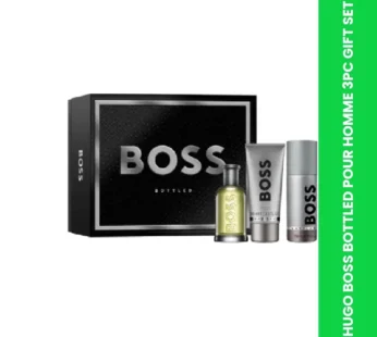 HUGO BOSS BOTTLED POUR HOMME 3PC GIFT SET