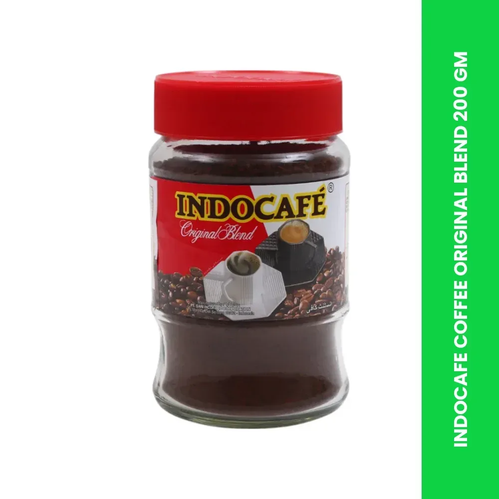 INDOCAFE COFFEE ORIGINAL BLEND 200 GM 3 INDOCAFE COFFEE ORIGINAL BLEND 200 GM