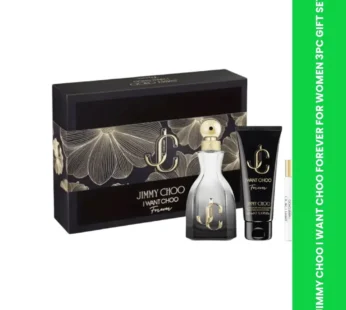 JIMMY CHOO I WANT CHOO FOREVER FOR WOMEN 3PC GIFT SET
