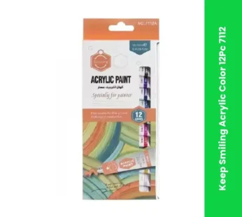 Keep Smiling Acrylic Color 12Pc 7112