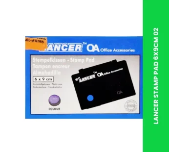 LANCER STAMP PAD 6X9CM 02