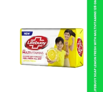 LIFEBUOY SOAP LEMON FRESH WITH MULTIVITAMINS 128 GM