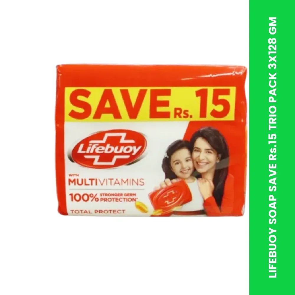 lifebuoy soap save rs 15 trio pack 3x128 gm themed