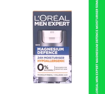 LOREAL MEN EXPERT MAGNESIUM DEFENCE MOISTURISER 50ML