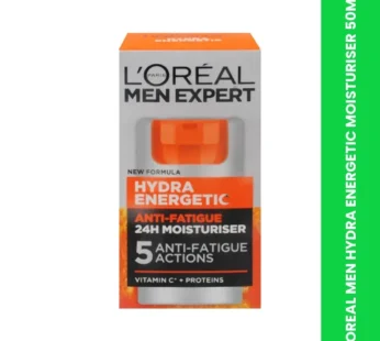 LOREAL MEN HYDRA ENERGETIC MOISTURISER 50ML