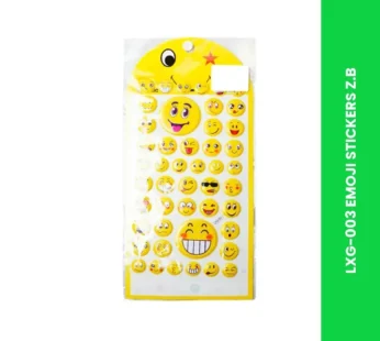 LXG-003 EMOJI STICKERS Z.B