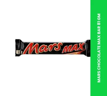 MARS CHOCOLATE MAX BAR 81 GM