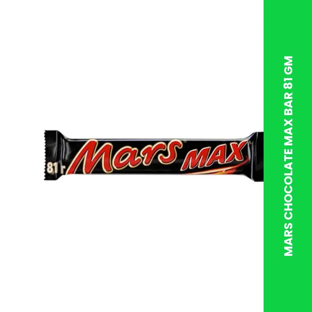 mars chocolate max bar 81 gm themed