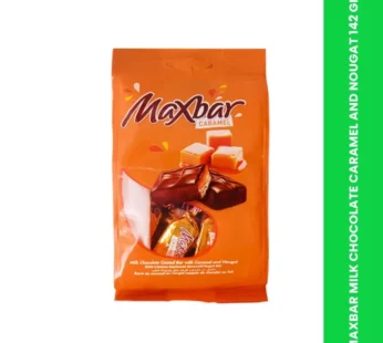 MAXBAR MILK CHOCOLATE CARAMEL AND NOUGAT 142 GM