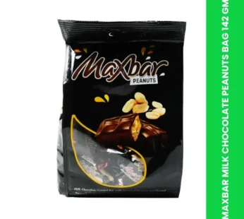MAXBAR MILK CHOCOLATE PEANUTS BAG 142 GM